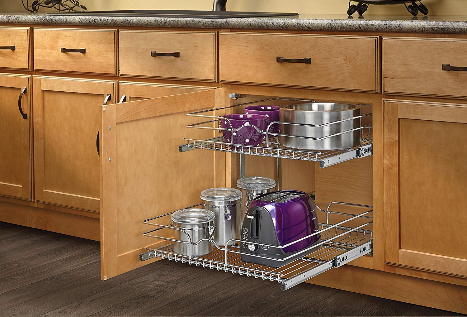 kitchen cabinet organizer design