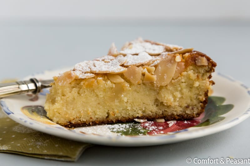 limoncello almond cake