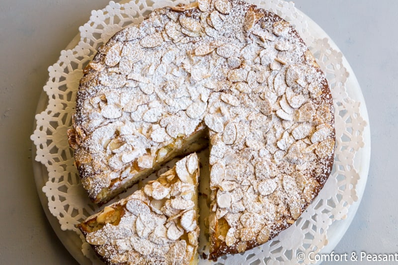 FLOURLESS LIMONCELLO RICOTTA CAKE - Comfort & Peasant