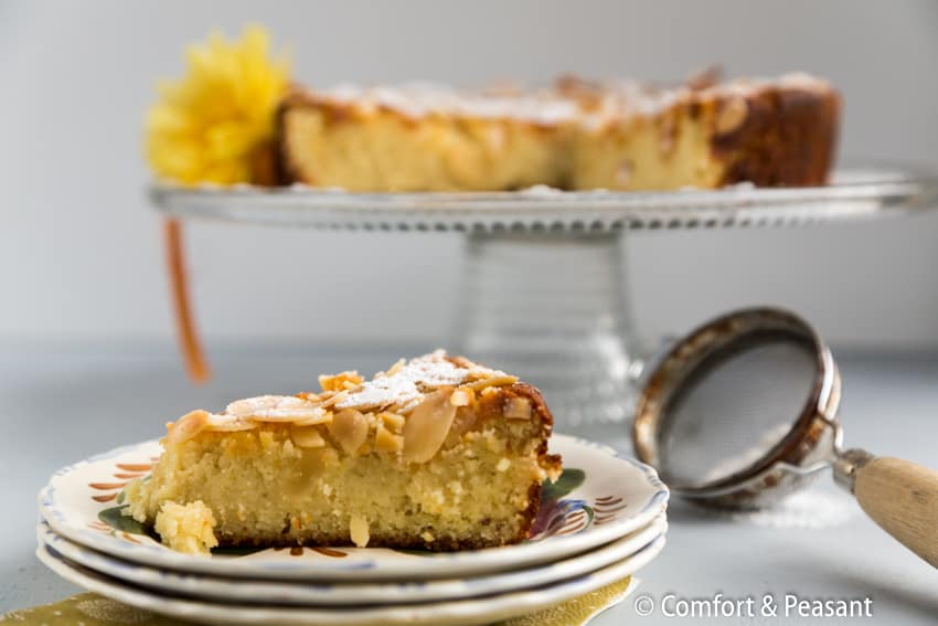 FLOURLESS LIMONCELLO RICOTTA CHEESECAKE - Comfort & Peasant