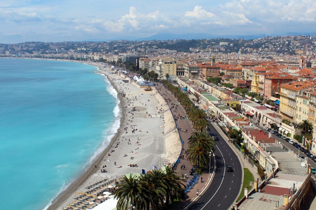 Coast of Mediterranean sea in southern France - Francecomfort
