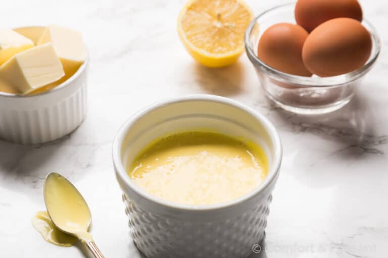 EASY BLENDER HOLLANDAISE SAUCE Comfort & Peasant