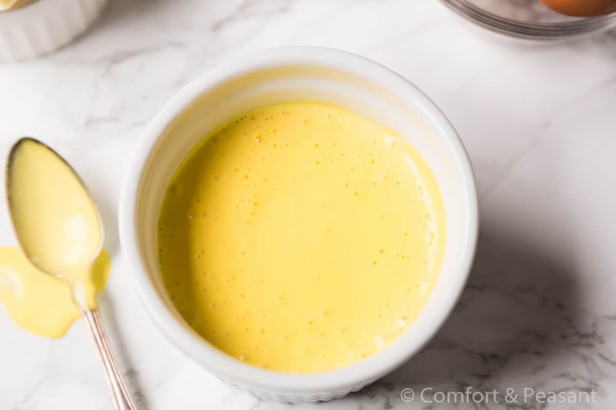 EASY BLENDER HOLLANDAISE SAUCE Comfort & Peasant
